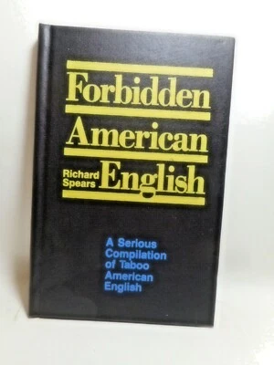 Forbidden American English Richard Spears HC '92 - Image 1 of 4