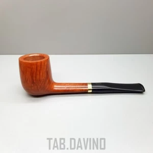 BREBBIA PIPA PRESIDENT 8005 LISCIA PURA GHIERA ORO 18KT MADE ITALY - Imagen 1 de 19