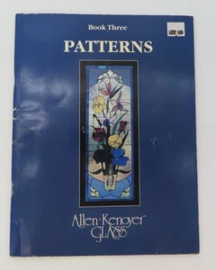 Libro de tres patrones de vidrieras Allen Kenoyer Glass - Imagen 1 de 9