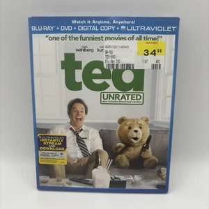 NEW SEALED Ted (Blu-ray/DVD, 2014, Includes Digital Copy UltraViolet) DS20 - Imagen 1 de 2
