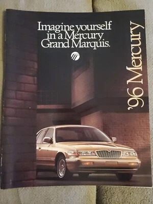 Mercury Grand Marquis 1996 Big Car Folleto Catálogo A27 Foto 1 de 4