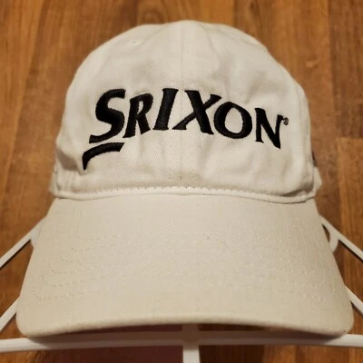 Srixon Z Star Golf Hat Adult Spinskin White Adjustable Strapback Baseball Cap - Image 1 of 4