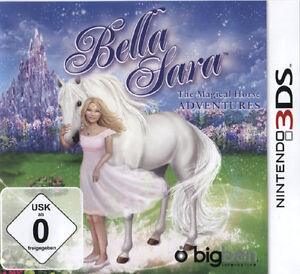 Nintendo 3DS Dual Screen Spiel Bella Sara the magical horse Adventure Pony Pferd