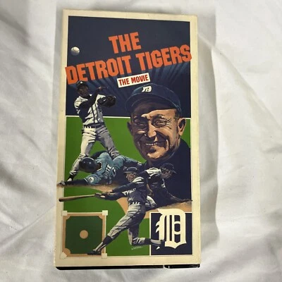 The Detroit Tigers The Movie 1986 by Lawrence Miller Detoit Baseball Club VHS — 第 1/3 张图片