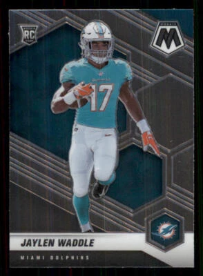2021 Panini Mosaic #308 Jaylen Waddle RC - Image 1 of 2