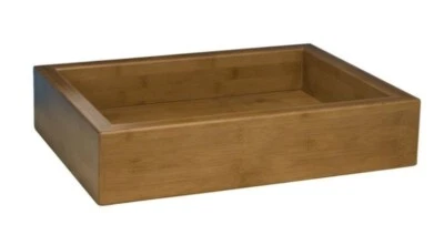 BARCLAY 7-498 Vessel Mimosa Rectangle 21 Inch Bamboo - Image 1 of 2