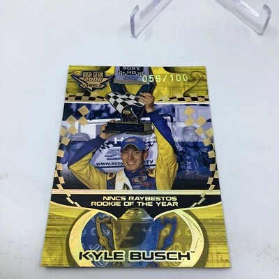 2006 Wheels High Gear #M56 Kyle Busch /100 🔥 Rare Rookie Of The Year - Image 1 of 3