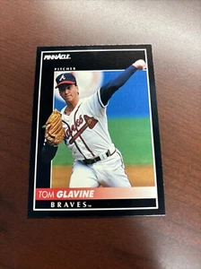 TOM GLAVINE 1992 Pinnacle #75 Baseball Card Near Mint Condition Free Shipping - Picture 1 of 10
