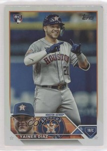 2023 Topps Series 2 Rainbow Foil Yainer Diaz Yainer Díaz #635 Rookie RC