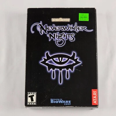 Neverwinter Nights PC (2002) CD-ROM Game - Includes Manual and Cloth Map - Image 1 of 4
