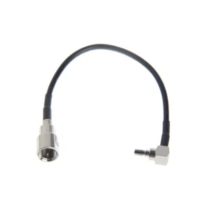 FME Male Plug To CRC9 Right Angle Connector RG174 Pigtail Cable 15cm 6" Adapter - Picture 1 of 8