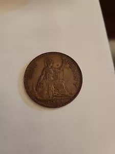 One Penny Coin (UK 1944) - Picture 1 of 2