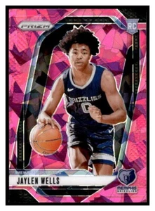 2024-25 Prizm Pink Ice 239 Jaylen Wells Rookie RC Memphis Grizzlies - Bild 1 von 2
