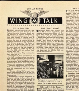 1950 Nov Pattuglia Aerea Civile Ala Talk Trova Aereo Perduto Articolo Rivista Vintage - Foto 1 di 7