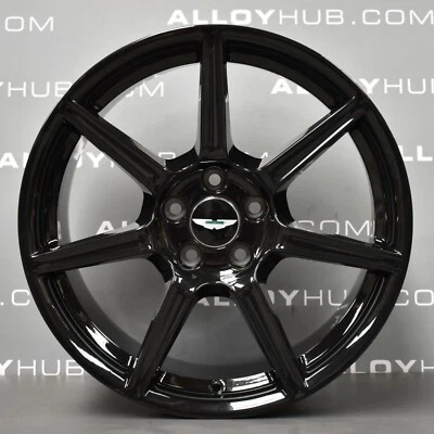 ORIGINAL ASTON MARTIN V8 VANTAGE 19" SPEEDLINE GLANZ SCHWARZ VORNE ALUFELGE X1 - Bild 1 von 4