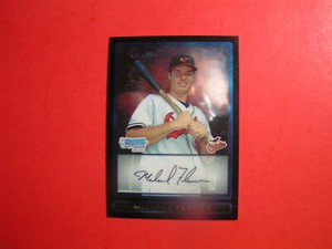 2009 Bowman Chrome 1st Card Autograph Michael Flacco BDPP40