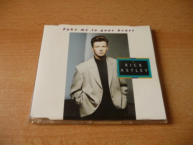 Maxi CD Rick Astley - Take me to your heart - 1988 - Kultsong - SAW - PWL - Bild 1 von 1