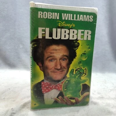 Disneys Flubber VHS 1998 Robin Williams NEW SEALED VHS NOS Clamshell Case - Image 1 of 4