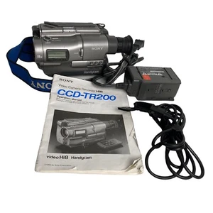 Sony CCD-TR200 Kamera Recorder Camcorder Handycam HI8 ungetestet - Bild 1 von 12