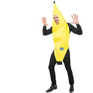 Adult - Appealing Banana Halloween Dress Up Party Roleplay Cosplay Costume - Picture 1 of 11