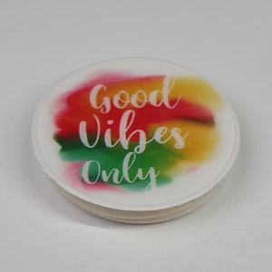 Universal Handyhalter faltbarer Ständer. Good Vibes Only - Bild 1 von 5