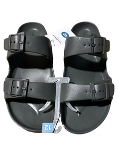 Goodfellow Carson Dual Band grau Slipper Sandalen Herren Größe 12 - Bild 1 von 6