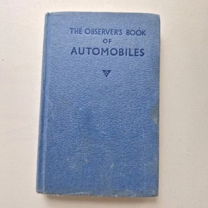 1970 Vintage Observer's Book of Automobiles Hardback Reference Book; Motor Cars - Picture 1 of 6