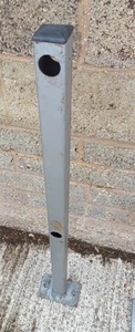 Supporti di sicurezza per pavimento soppalco in acciaio guide barriere supporti barre asta 35 mm - Foto 1 di 4