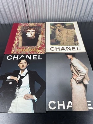 CHANEL Vintage Catalog Book 4-volume Set Fashion 1996-1998 Rare Good condition - Image 1 of 4