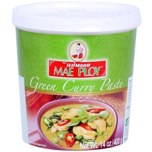 Pasta de Curry Verde Mae Ploy, Auténtica Tailandesa 14 Onzas (Pack de 1) - Imagen 1 de 9