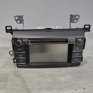 2013-2015 Toyota RAV4 CD PLAYER RADIO Navigation RECEIVER OEM 86140-0R020 100072 - Picture 1 of 8
