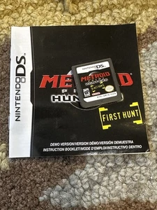 Nintendo DS Metroid Prime Hunters First Hunt 2006 Video Game with Manual - Picture 1 of 3