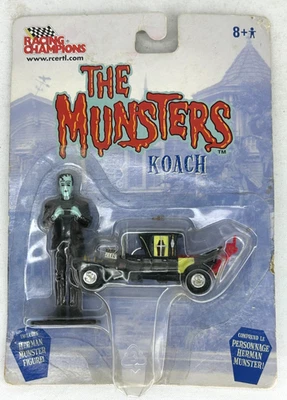 The Munsters Koach Racing Champions Die-Cast Car with Herman Munster Figure - Image 1 of 4