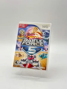 Wii Hot Wheels: Battle Force 5 Videospiel mit Box - gebraucht - Bild 1 von 4