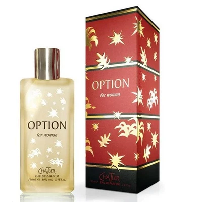 Women's Perfume 100ml - Chatler Option - ( OPIUM ) - Eau De Parfum Spray Her