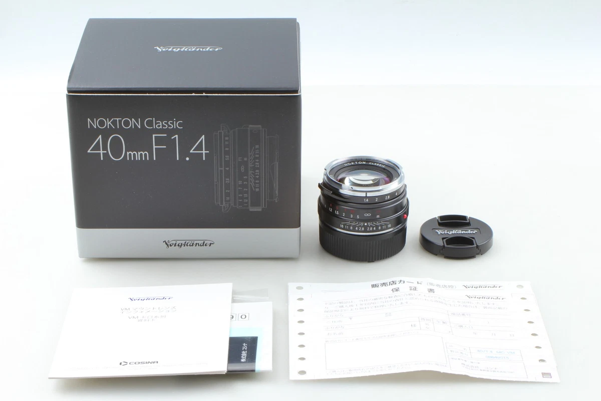 Voigtländer f/1.4 Lenses 40mm Focal for sale - eBay