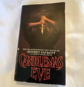 Candlemas Eve by Jeffrey Sackett 1988 Bantam Vintage Paperback Horror OOP L@@K! - Imagen 1 de 9