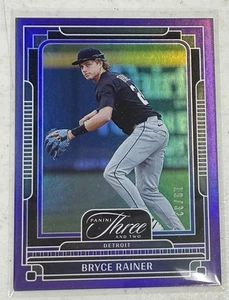 Panini Three and Two Bryce Rainer Prospect #24 2025 lámina púrpura #d/32 Tigres 🐅 - Imagen 1 de 1