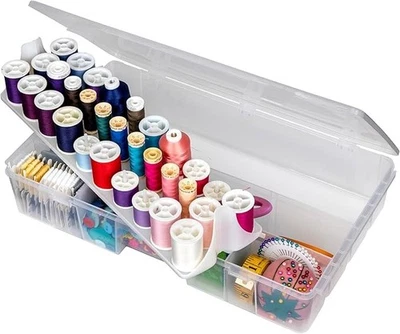 ArtBin 7003AB Sew-Lutions Sewing Supply Storage Case with Tray - Image 1 of 4