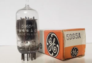One NOS NIB GE 5965A 5 Star Tube, Super Strong, 171/160% GM - Picture 1 of 6