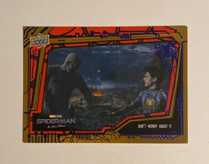 2023 UD Spider-Man No Way Home BLAUE FOLIE Mach dir keine Sorgen darüber #14 - Bild 1 von 2