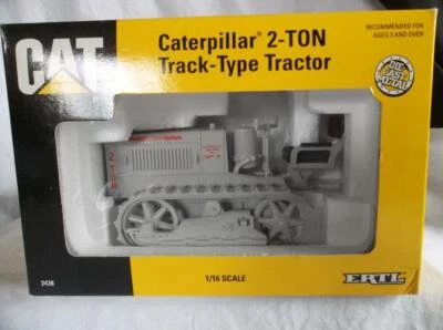 NIB Ertl (2438) Caterpillar 2-Ton Track Type Tractor 1:16 Scale Spec Ed S/N 1527 - Image 1 of 4