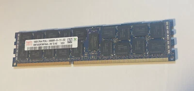 HYNIX HMT42GR7MFR4A-H9 16GB 2Rx4 DDR3 PC3L-10600R 1333MHz 1.35V DIMM MEMORY RAM - Image 1 of 2