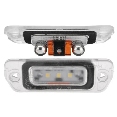 No Error LED License Plate Light For Mercedes Benz W164 ML350 06-11 X164 GL450 - Image 1 of 4