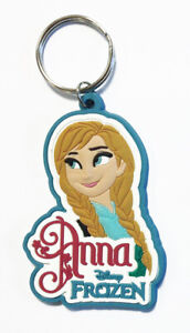 Frozen Anna Rubber Porte-clés Disney Gift officielles filles Kids Elsa Olaf port