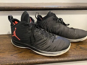 Nike Air Jordan Sneakers Zoom Size 13 Black Grey Red - Picture 1 of 8