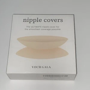 Ultra Thin Nipple Covers Adhesive Seamless Silicone 1 Pair Invisible, Voch Gala - Picture 1 of 1