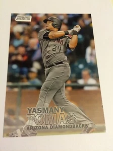 2016 Topps Stadium Club Jumbo 5x7 Yasmany Tomas DBacks 249 #’d 02/49 - Picture 1 of 1