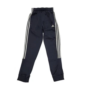 Adidas Navy Blue Skinny Tracksuit Bottoms UK Men's XS W28 L29 H445 - Picture 1 of 5