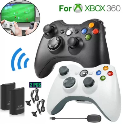 Wireless Controller For Microsoft Xbox 360/ 360Slim/ 360E, PC Windows 11/10/8/7 - Image 1 of 4